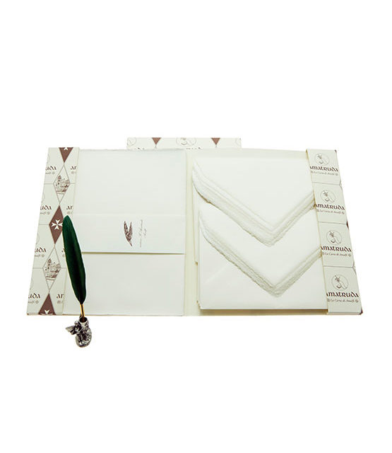 20 A5 sheets and envelopes - Amalfi paper