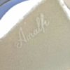 Busta 11x22cm in carta di Amalfi con filigrana con il nome Amalfi in corsivo Busta 11x22cm in carta di Amalfi con filigrana con il nome Amalfi in corsivo