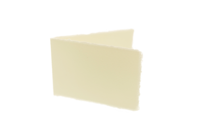 Wedding invitation 12x18cm double long card - Amalfi paper Wedding invitation 12x18cm double long card - Amalfi paper