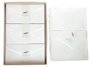 100 A4 sheets and envelopes - 50 A4 sheets and envelopes - Amalfi paper