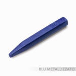 Ceralacca italiana di colore blu metallizzato profumata e fatta con 100% resine naturali