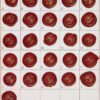 Esempi iniziali doppie in corsivo inglese su ceralacca - Examples of double initials in English coursive on sealing wax - TALET03 Esempi iniziali doppie in corsivo inglese su ceralacca - Examples of double initials in English coursive on sealing wax - TALET03