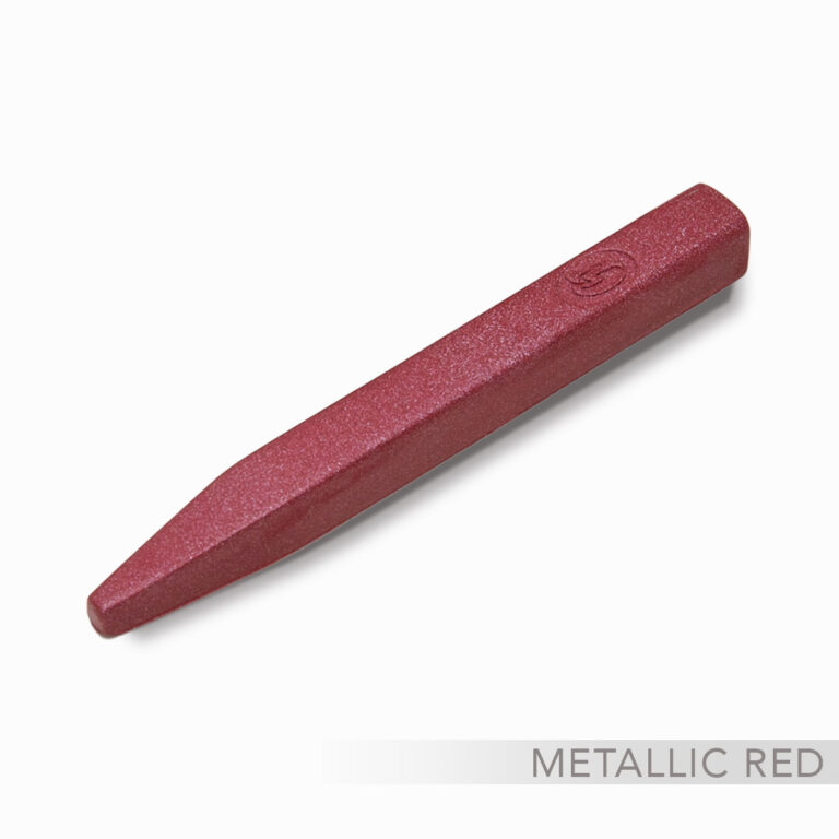 Italian scented metallic red sealing wax made with 100% natural resins