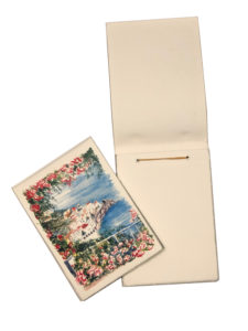 AMALFI notebook or sketchbook - Completely in Amalfi paper - Sketchbook with Amalfi