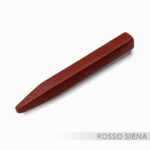 Ceralacca italiana di colore rosso Siena profumata e fatta con 100% resine naturali