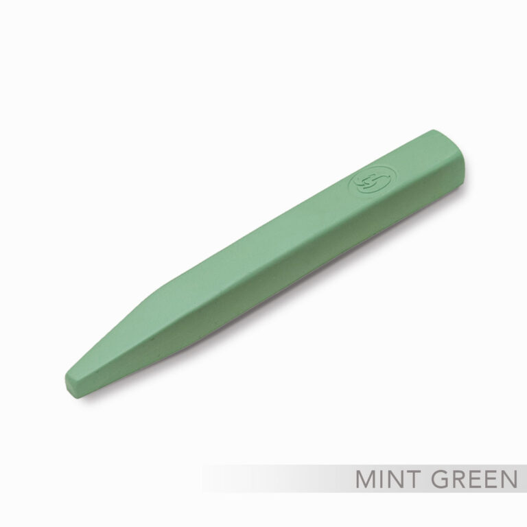 Mint green sealing wax Italian scented mint green sealing wax made with 100% natural resins