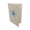 Open card with starfish