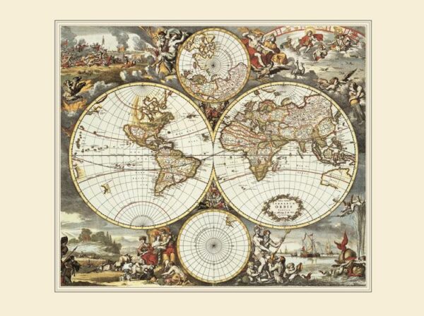 Nova Totius Terrarum Orbis (Amsterdam 1668)