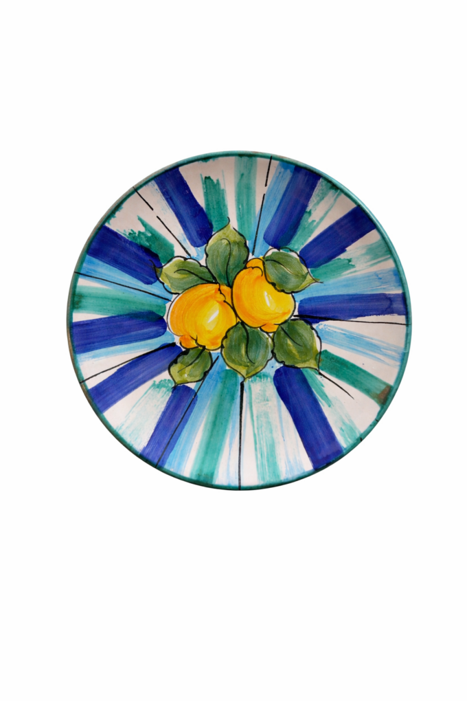 Piatto Limoni a raggiera