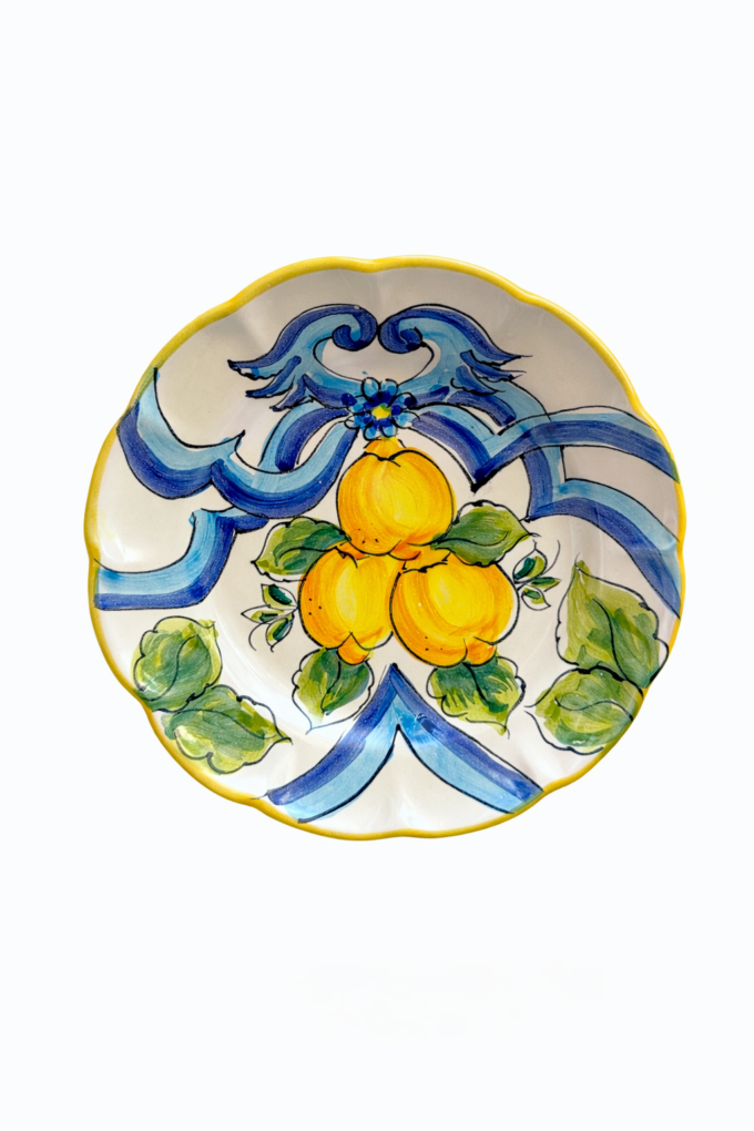 Piatto Limoni con nastro