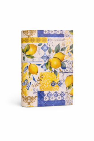 Quaderno Maioliche e Limoni con Carta di Amalfi